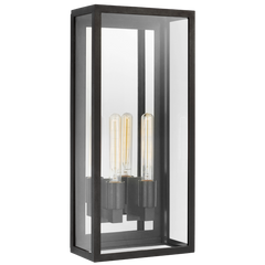 Fresno Large 2-Light 3/4 Wall Lantern