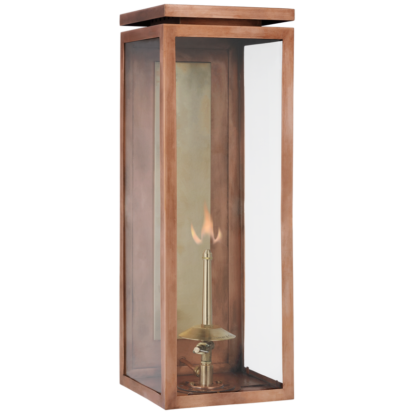 Fresno Large 3/4 Gas Wall Lantern