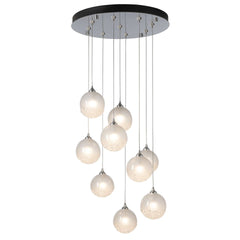 Fritz Globe 9-Light Pendant by Hubbardton Forge 131133