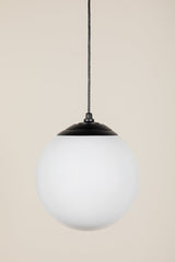 Laguna Large Pendant Light by Troy RLM - Modern Matte Black Design with Elegant Acrylic Shade