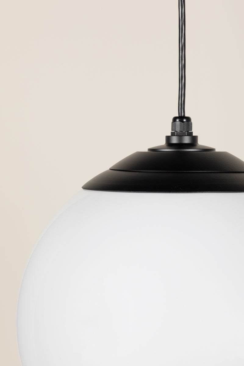 Laguna Large Pendant Light by Troy RLM - Modern Matte Black Design with Elegant Acrylic Shade