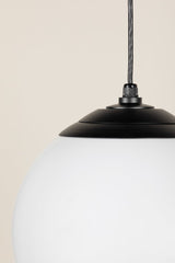 Laguna Large Pendant Light by Troy RLM - Modern Matte Black Design with Elegant Acrylic Shade