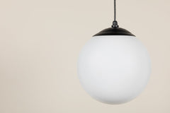 Laguna Large Pendant Light by Troy RLM - Modern Matte Black Design with Elegant Acrylic Shade