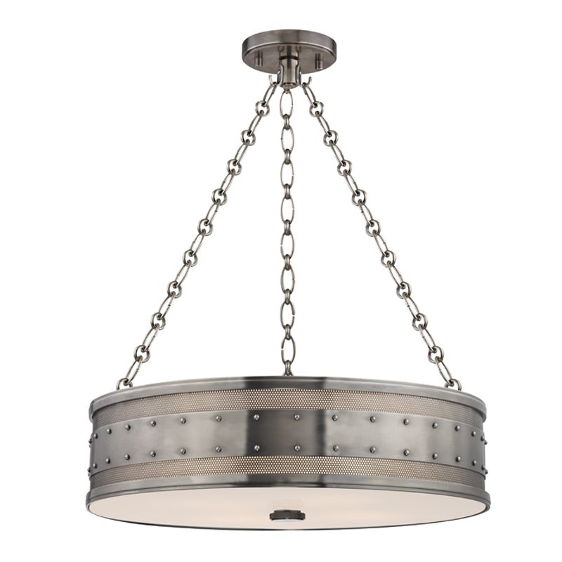 Gaines 4-Light Chandelier by Hudson Valley Lighting with Adjustable Height and Dimming Capability