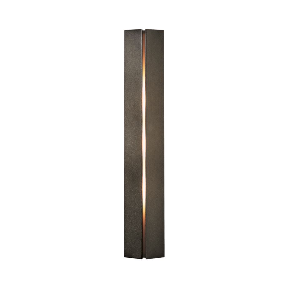 Gallery Small Sconce 1-Light by Hubbardton Forge - Hand-Forged Artisan Lighting, Dimmable, Custom Finishes