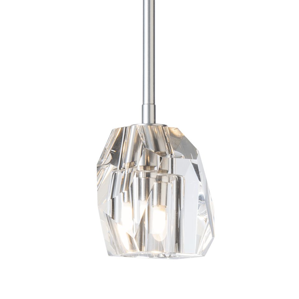 Gatsby 1-Light Mini Pendant by Hubbardton Forge with Adjustable Height & Dimmable Functionality