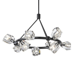 Gatsby 9-Light Ring Pendant by Hubbardton Forge with Adjustable Height & Dimmable Feature