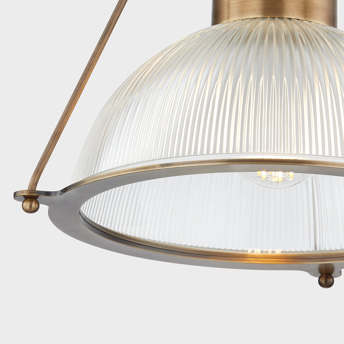 Glint Semi-Flush Ceiling Light by Troy Lighting C2115-PBR