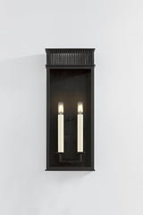 Gridley Large Outdoor Wall Sconce by Troy Lighting B6022-TBK