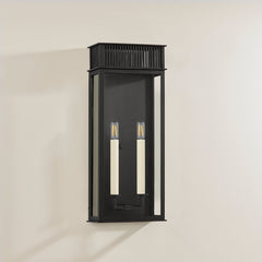 Gridley Medium Outdoor Wall Sconce by Troy Lighting B6018-TBK