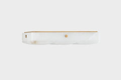 Gypsum Ceiling Light by Corbett Lighting 469-15-VB in Alabaster, Dimmable, 725 Lumens