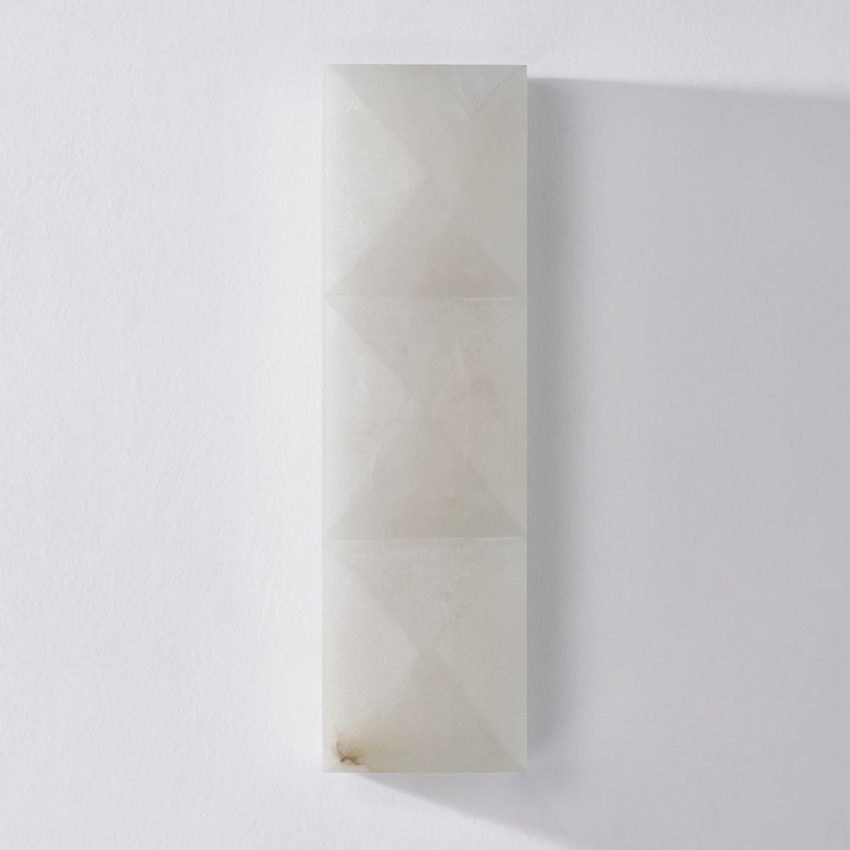 Gypsum Sconce by Corbett Lighting, 17.25" H, Vintage Brass Finish, Alabaster Shade, Dimmable, ETL Damp