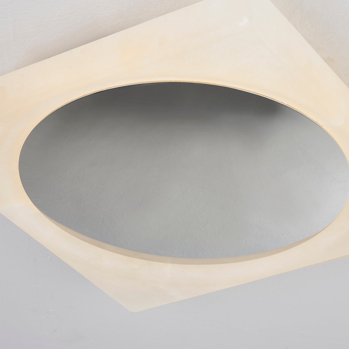 Hamel Ceiling Light By Corbett Lighting, 16W Dimmable, Natural Stone & Metal Design, Warm 2700K Glow