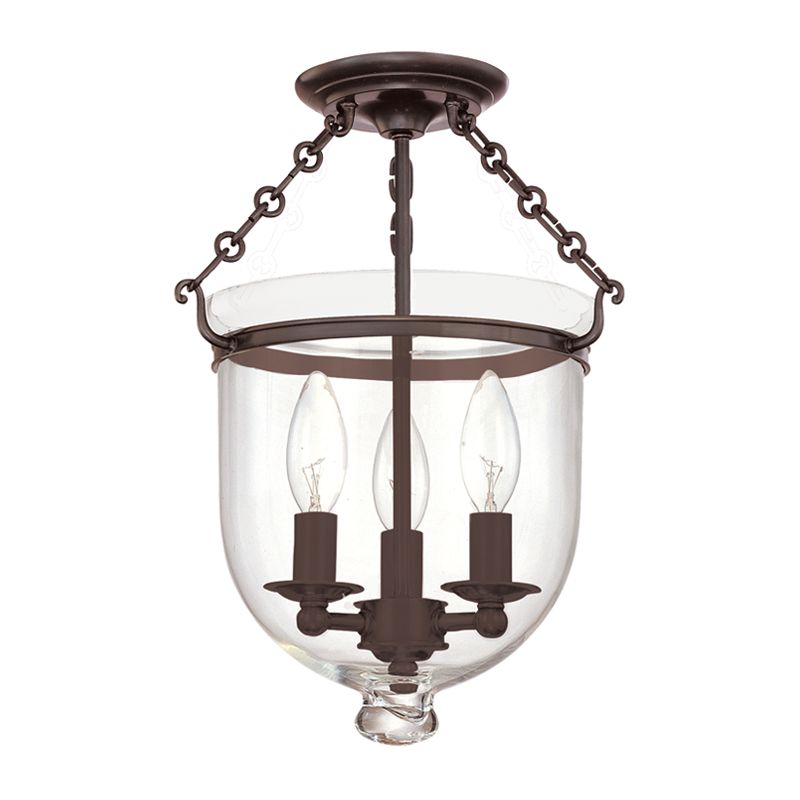 Hampton Semi-Flush Ceiling Light by Hudson Valley Lighting 251