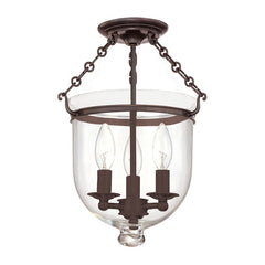 Hampton Semi-Flush Ceiling Light by Hudson Valley Lighting 251