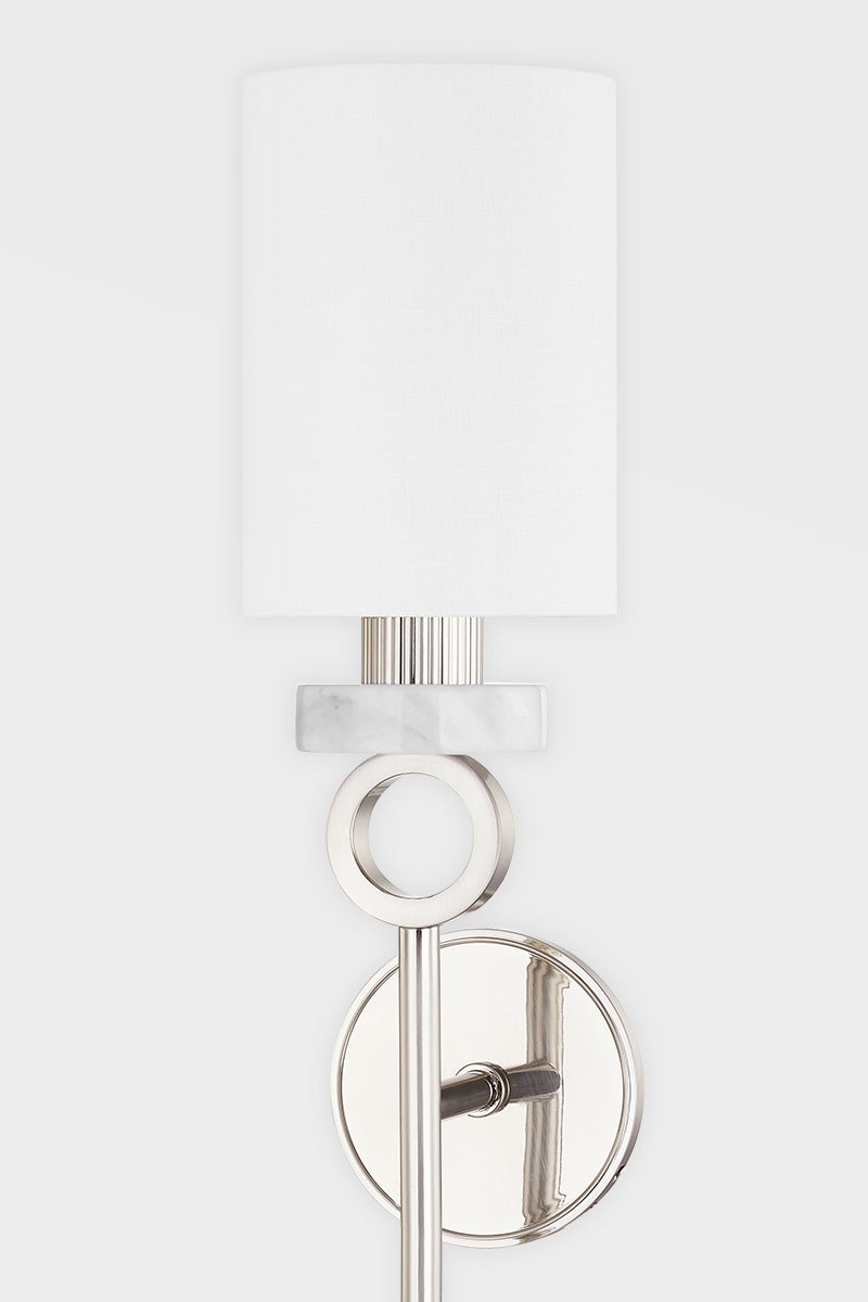 Haru Sconce 26.5" Modern Wall Light by Corbett Lighting - Dimmable, UL Damp Rated, Elegant Design