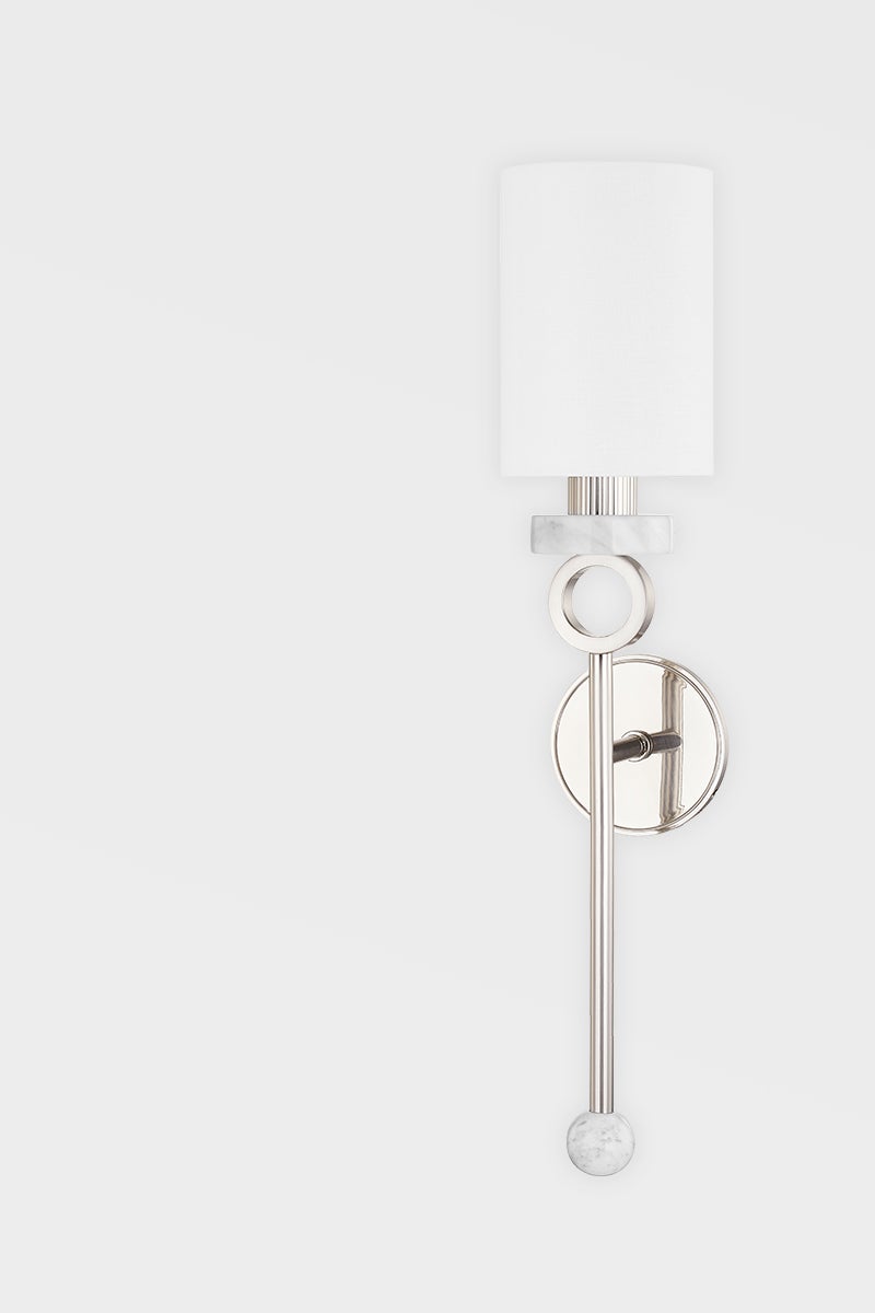 Haru Sconce 26.5" Modern Wall Light by Corbett Lighting - Dimmable, UL Damp Rated, Elegant Design