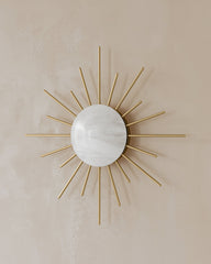 Havana LED Sconce by Corbett Lighting, 525 Lumens, Dimmable, Vintage Brass Finish, 21.5" Height