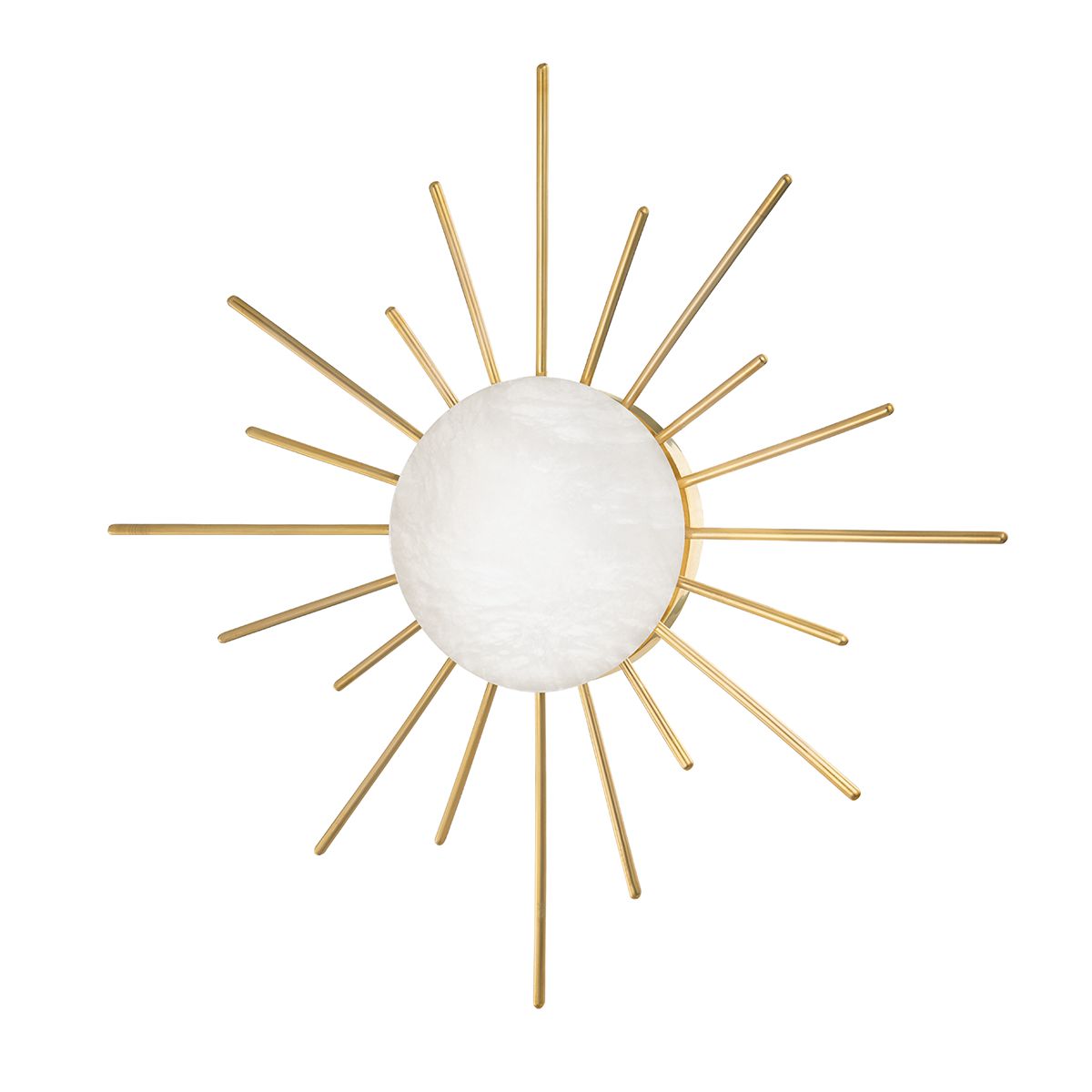 Havana LED Sconce by Corbett Lighting, 525 Lumens, Dimmable, Vintage Brass Finish, 21.5" Height