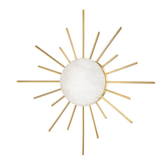 Havana LED Sconce by Corbett Lighting, 525 Lumens, Dimmable, Vintage Brass Finish, 21.5" Height