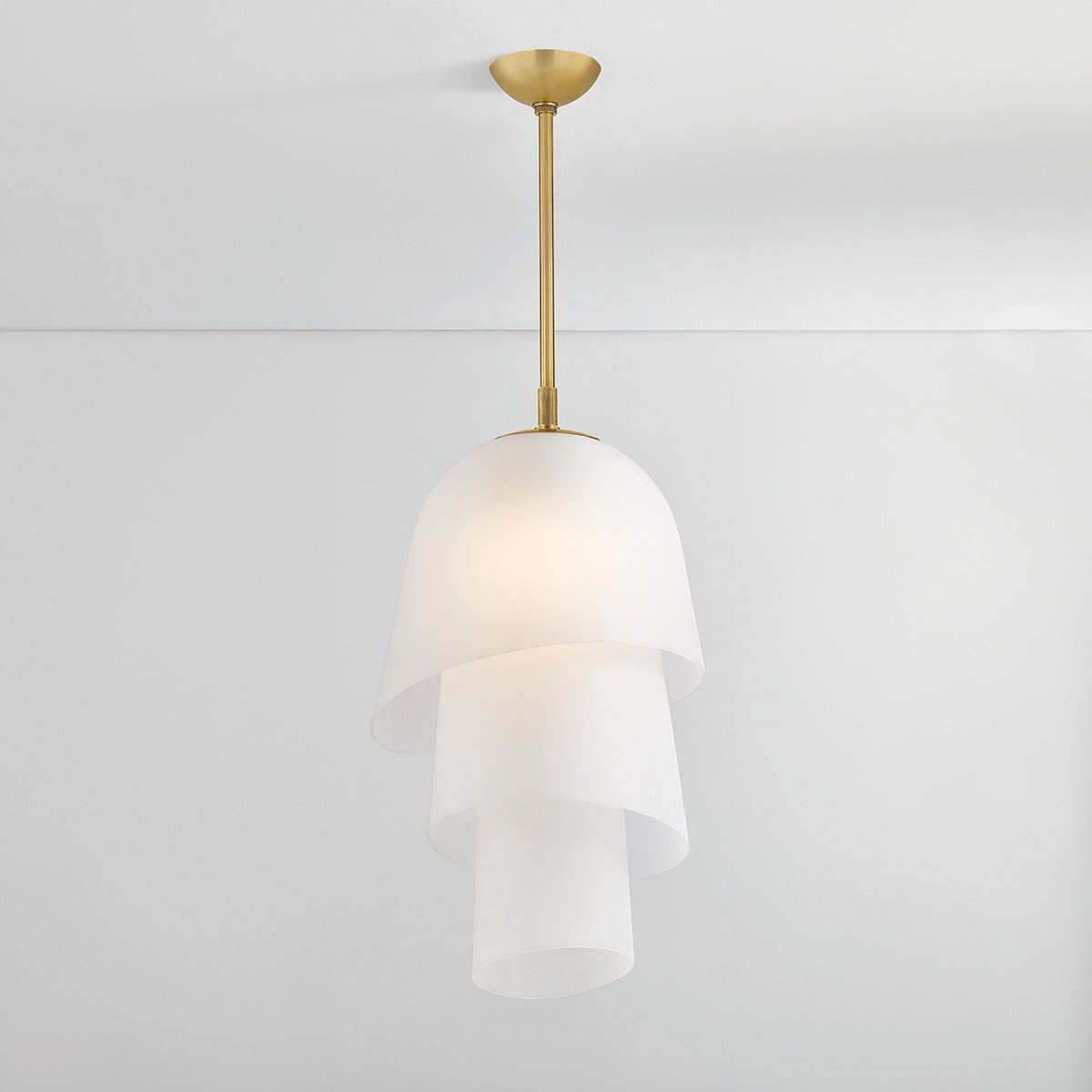 Hela Large Pendant by Corbett Lighting 470-18-VB