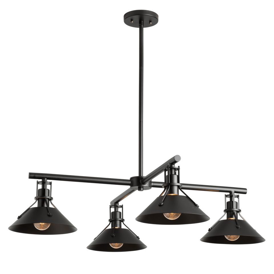 Henry Outdoor 4-Light Pendant by Hubbardton Forge - Dimmable, Durable, Elegant Design in Multiple Finishes