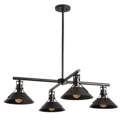 Henry Outdoor 4-Light Pendant by Hubbardton Forge - Dimmable, Durable, Elegant Design in Multiple Finishes