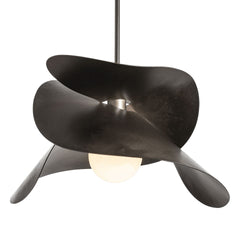 Hibiscus Large Pendant Light by Hubbardton Forge, 24.7" Width, Dimmable, Multiple Finishes