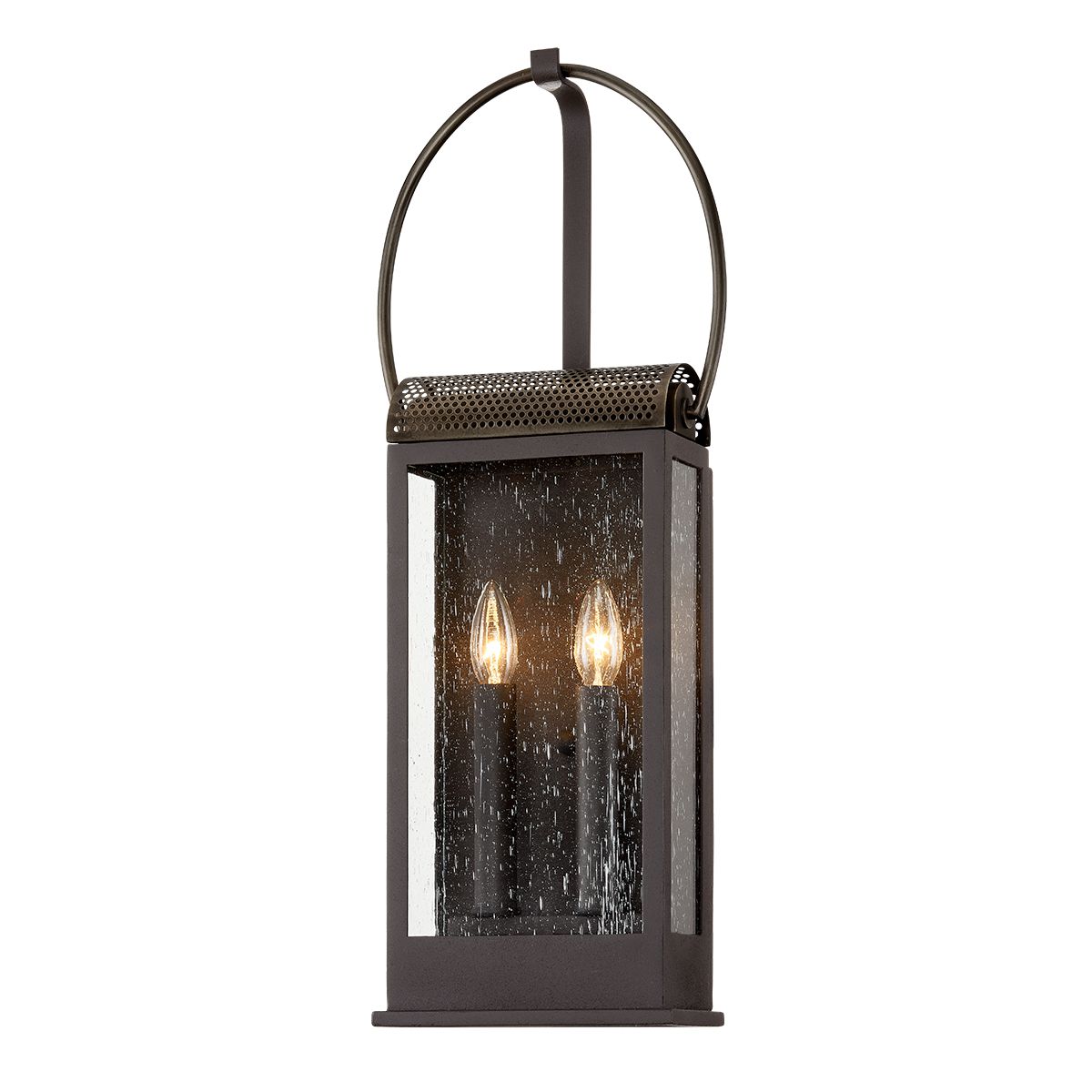 Holmes Medium Outdoor Wall Sconce by Troy Lighting B7422-HZ/BR