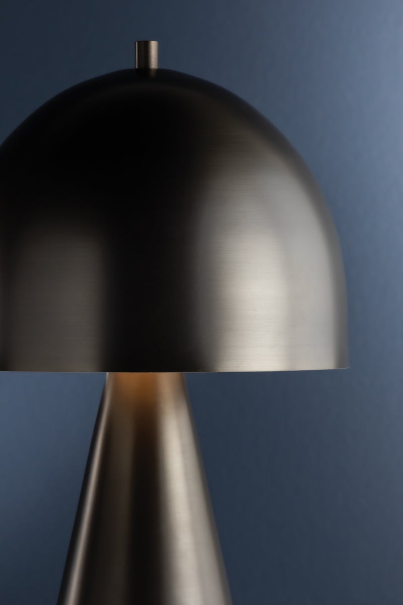 Hudson Valley Lighting Hopkinton Rechargeable Table Lamp - Dimmable LED, 12-15 Hrs Battery Life, Aged Brass/Bronze