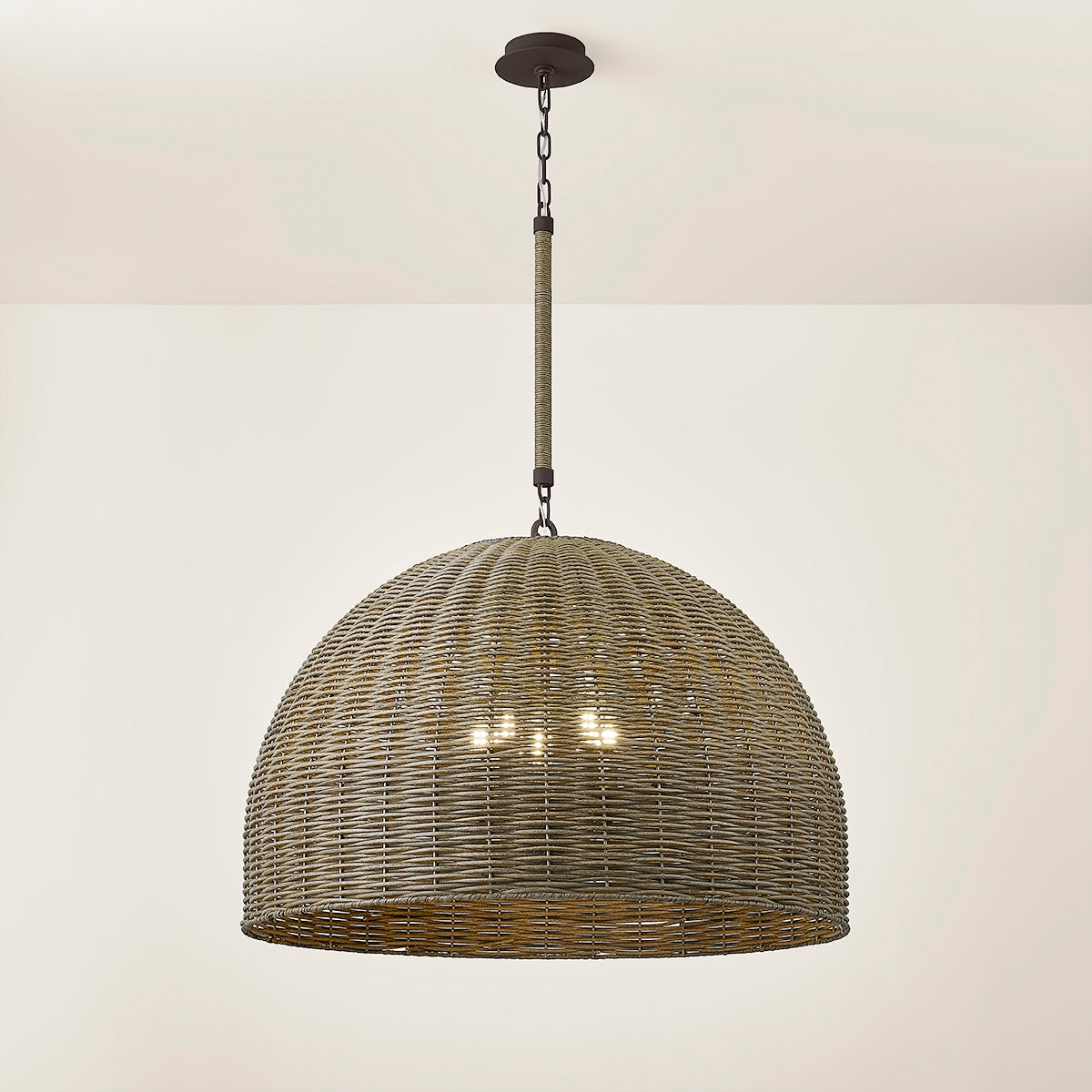 Huxley Large Outdoor Pendant by Troy Lighting F2034-TBZ