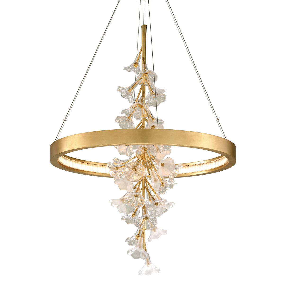 Jasmine Chandelier by Corbett Lighting