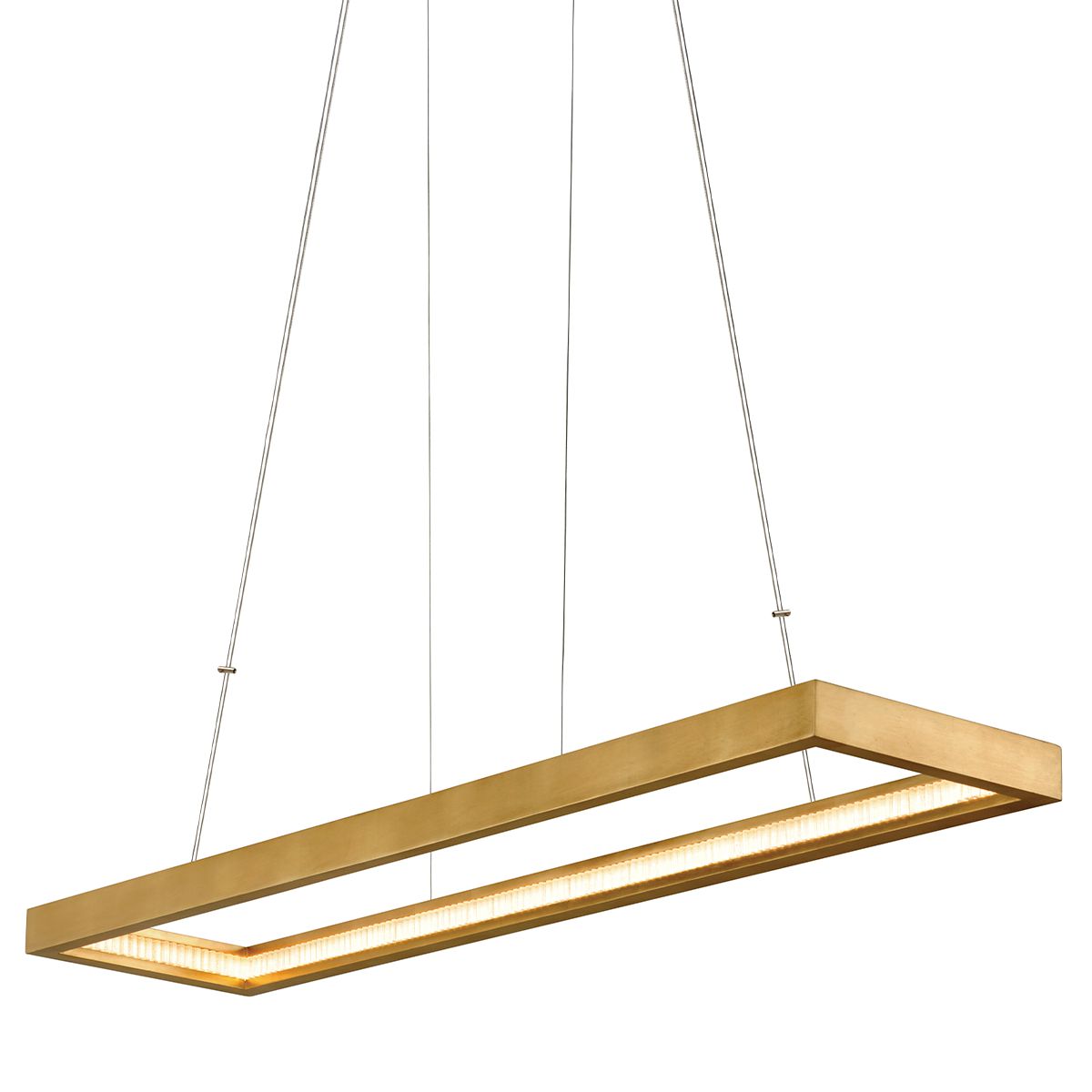 Jasmine LED Linear Chandelier by Corbett Lighting