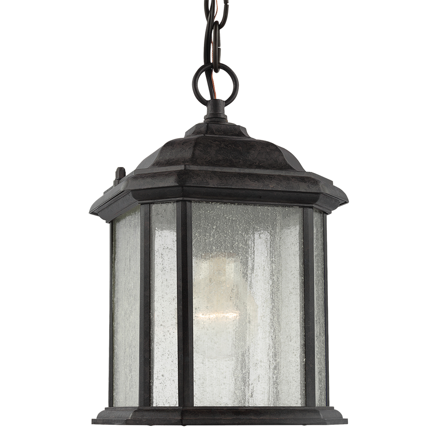 Kent One Light Outdoor Semi-Flush Convertible Pendant