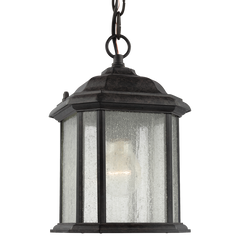 Kent One Light Outdoor Semi-Flush Convertible Pendant