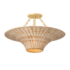 Ketan Semi-Flush Ceiling Light