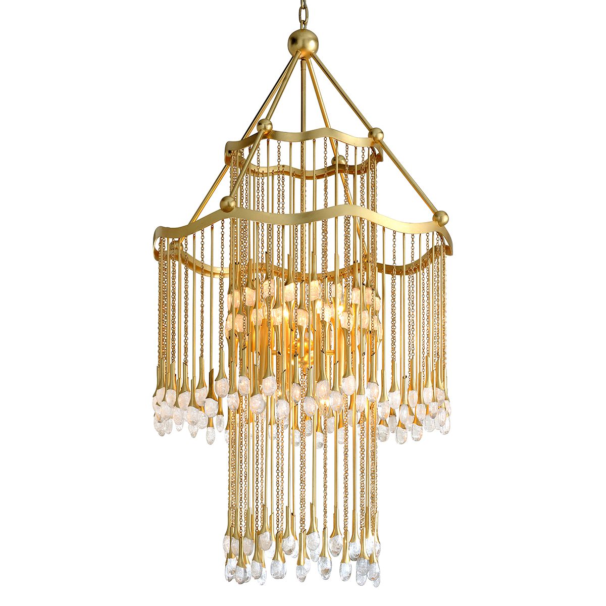 Kiara Large Chandelier by Corbett Lighting 286-012