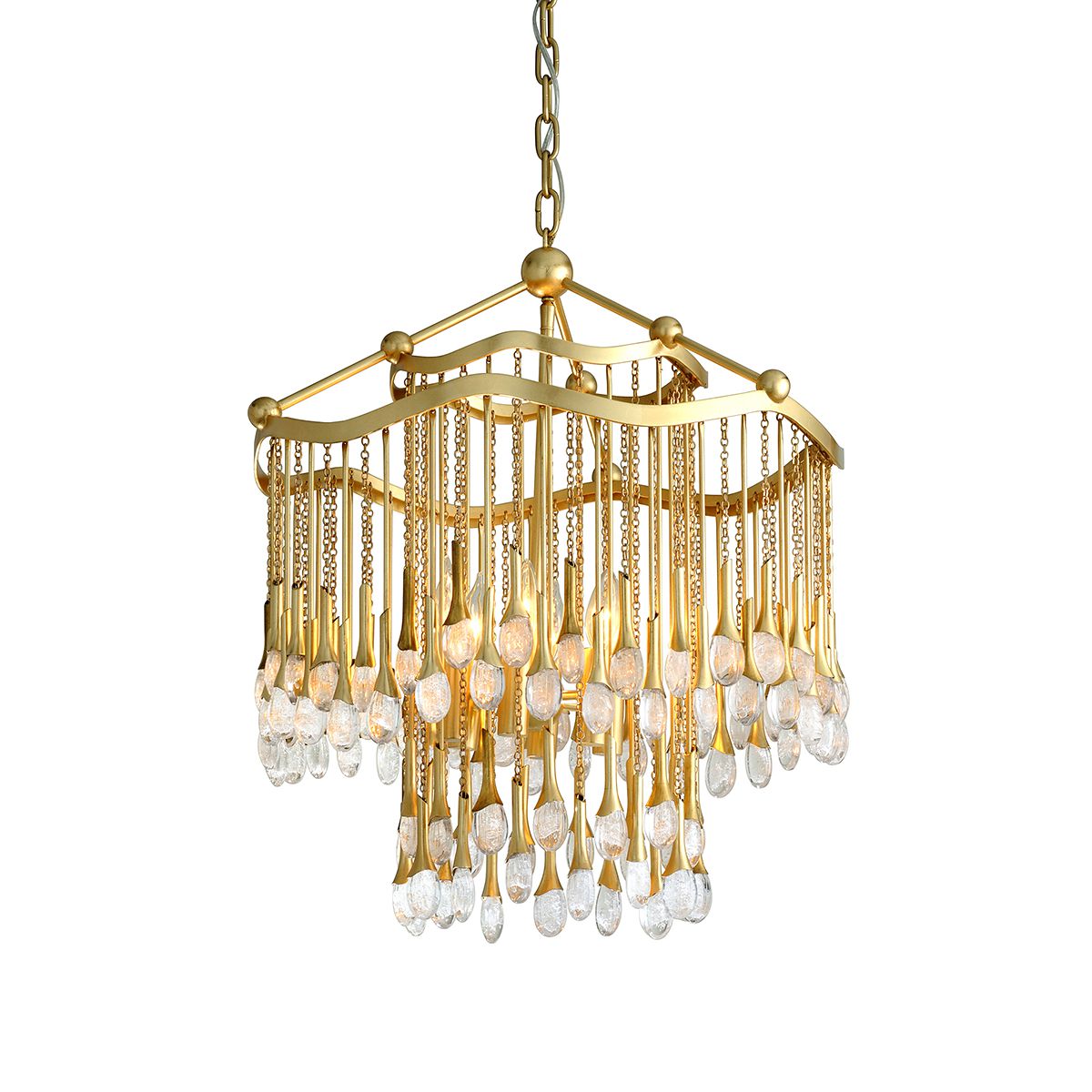 Kiara Mini Chandelier by Corbett Lighting 286-06-GL