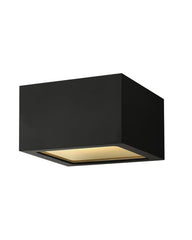 Kube Small Flush Mount by Hinkley Lighting, 6" Wide, 600 Lumens, Energy Efficient, 3 Finishes Available