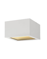 Kube Small Flush Mount by Hinkley Lighting, 6" Wide, 600 Lumens, Energy Efficient, 3 Finishes Available