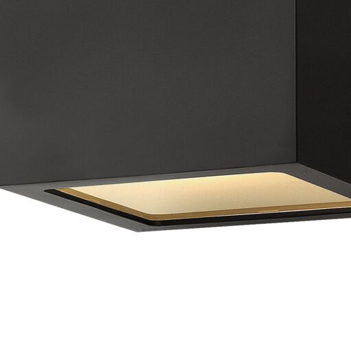 Kube Small Flush Mount by Hinkley Lighting, 6" Wide, 600 Lumens, Energy Efficient, 3 Finishes Available