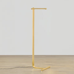 Deptford Modern Floor Lamp by Hudson Valley Lighting - Aged Brass, LED, Dimmable, 48 Inch Height