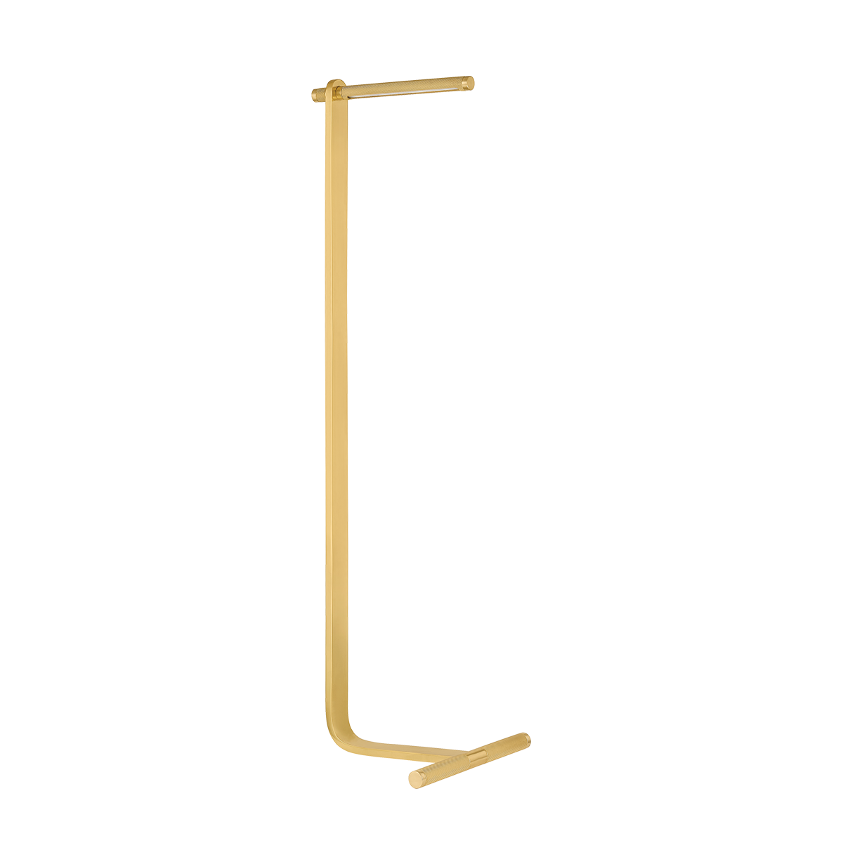 Deptford Modern Floor Lamp by Hudson Valley Lighting - Aged Brass, LED, Dimmable, 48 Inch Height