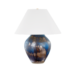 Pleasantville 26" Table Lamp by Hudson Valley Lighting with Unique Glaze Finish and Dimmable Light