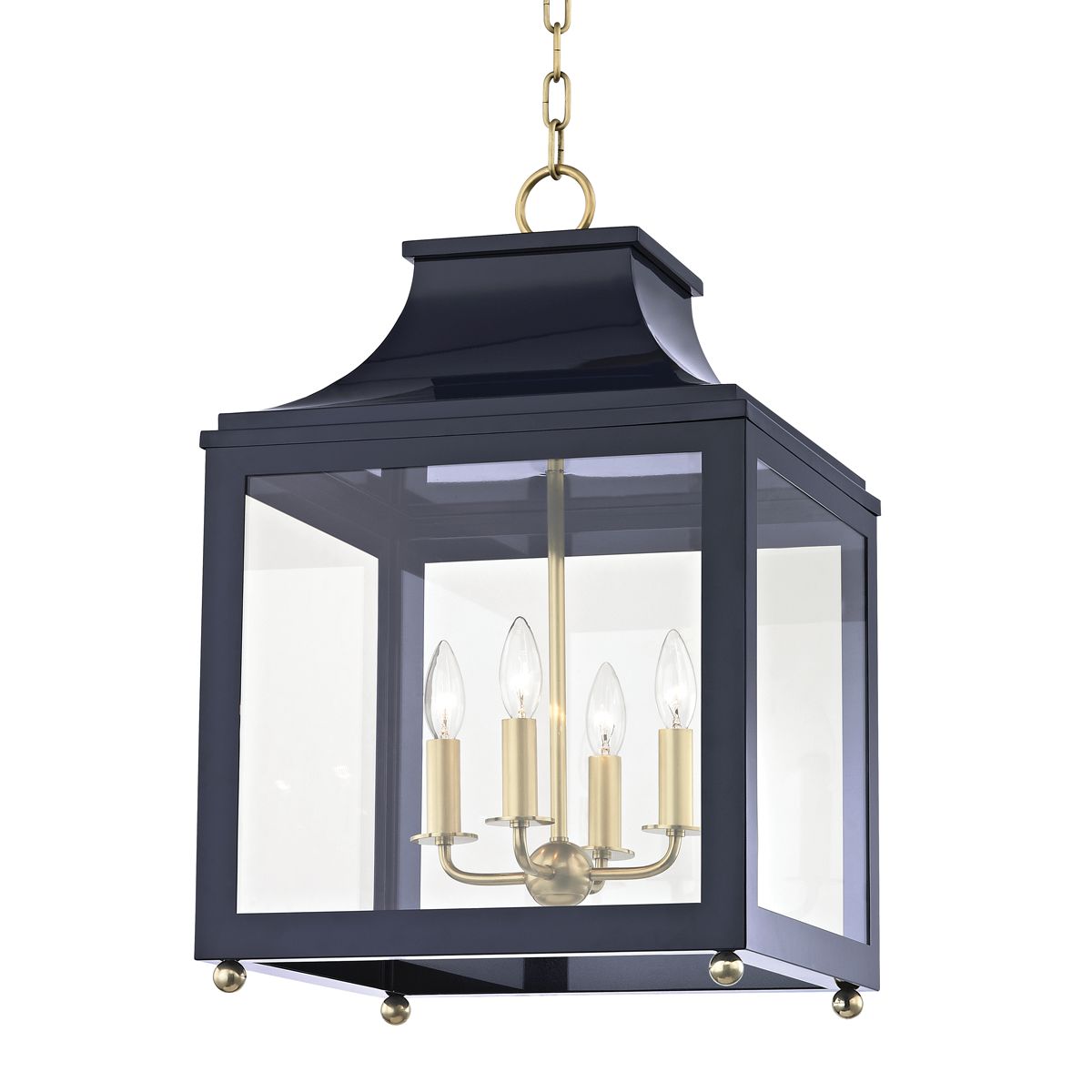 Leigh Large Lantern by Mitzi H259704L