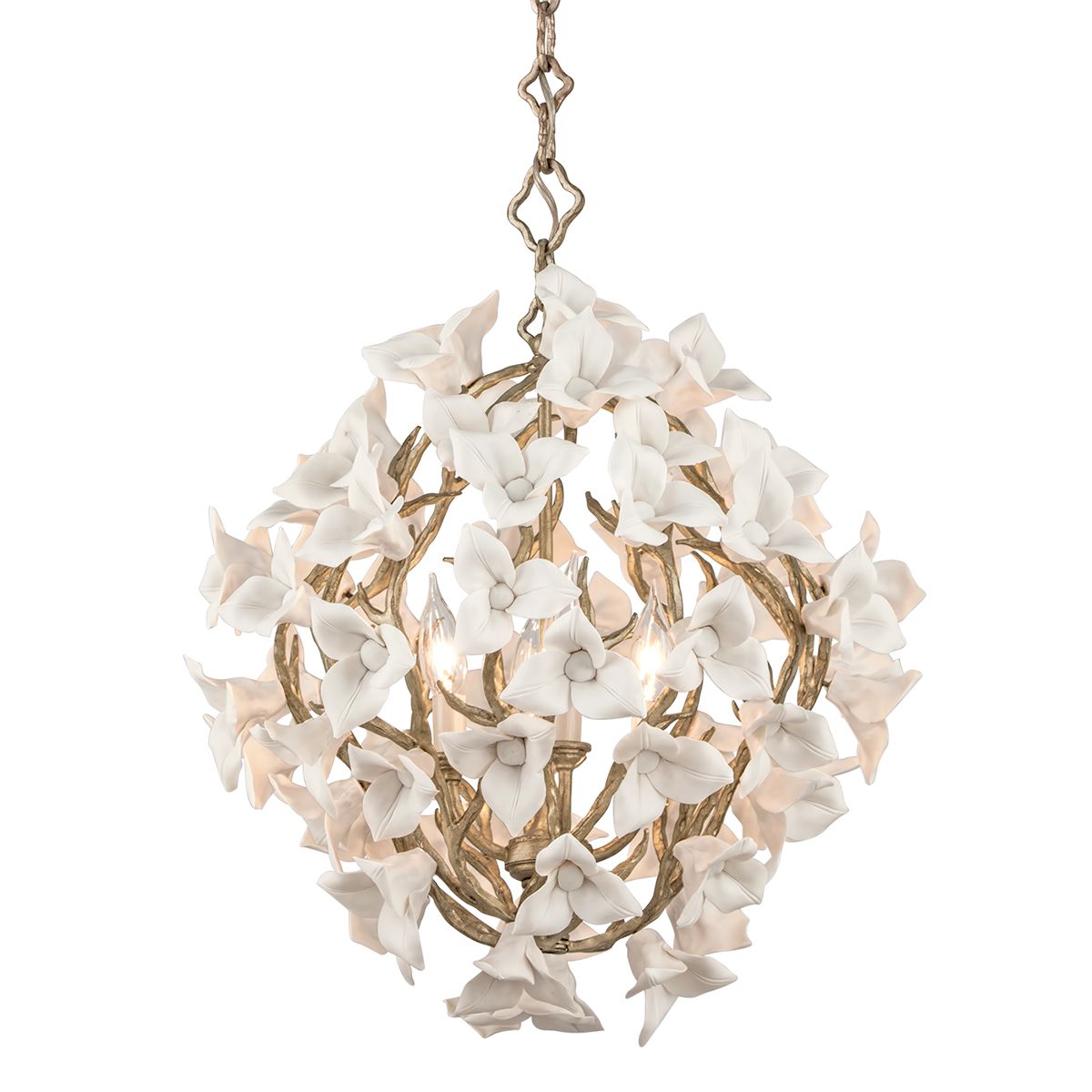 Lily Chandelier by Corbett Lighting 211-44-SGL