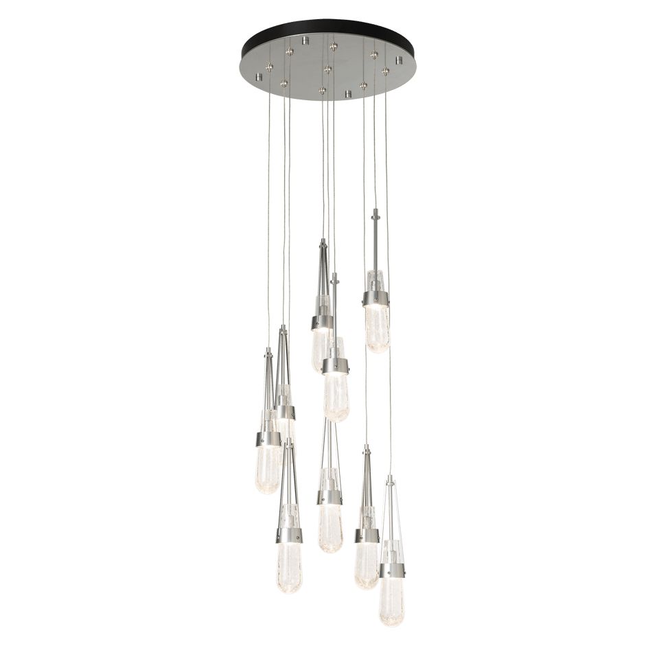 Link 9-Light Blown Glass Pendant by Hubbardton Forge 131100