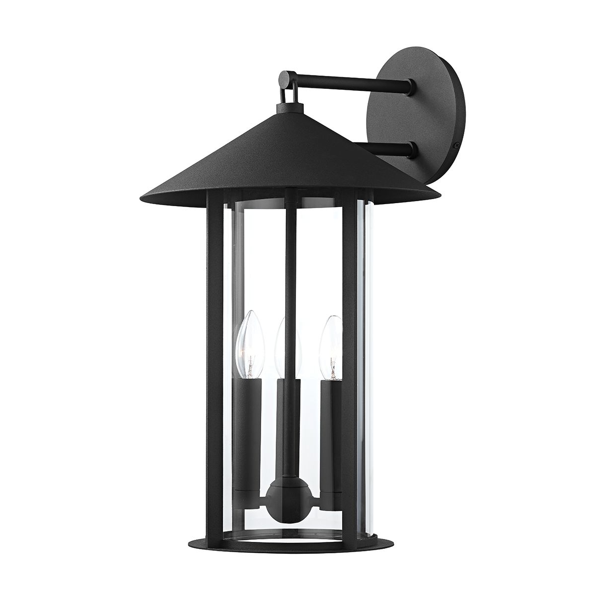 Long Beach Large Outdoor Wall Sconce by Troy Lighting B1953-TBK