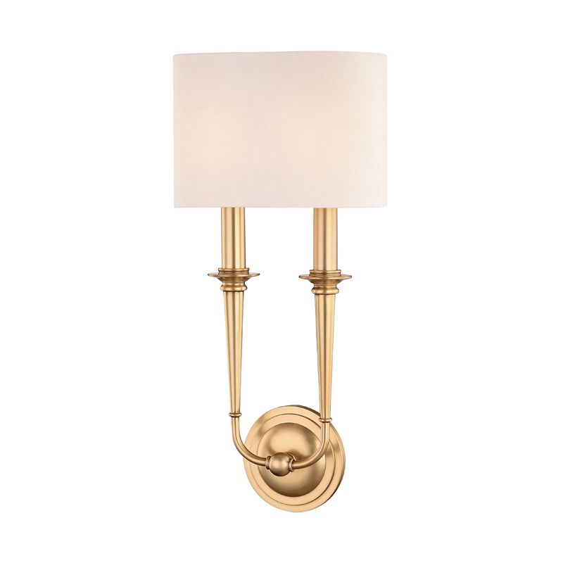 Lourdes 2-Light Sconce by Hudson Valley Lighting 1232