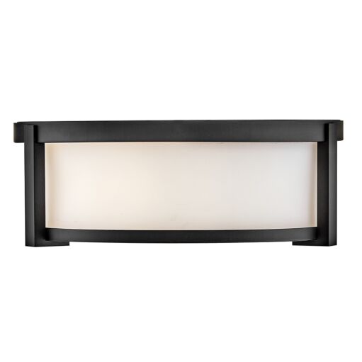 Lowell Small Flush Mount by Hinkley Lighting, 5W Energy Efficient, Black & Bronze Finish, UL Damp Rated